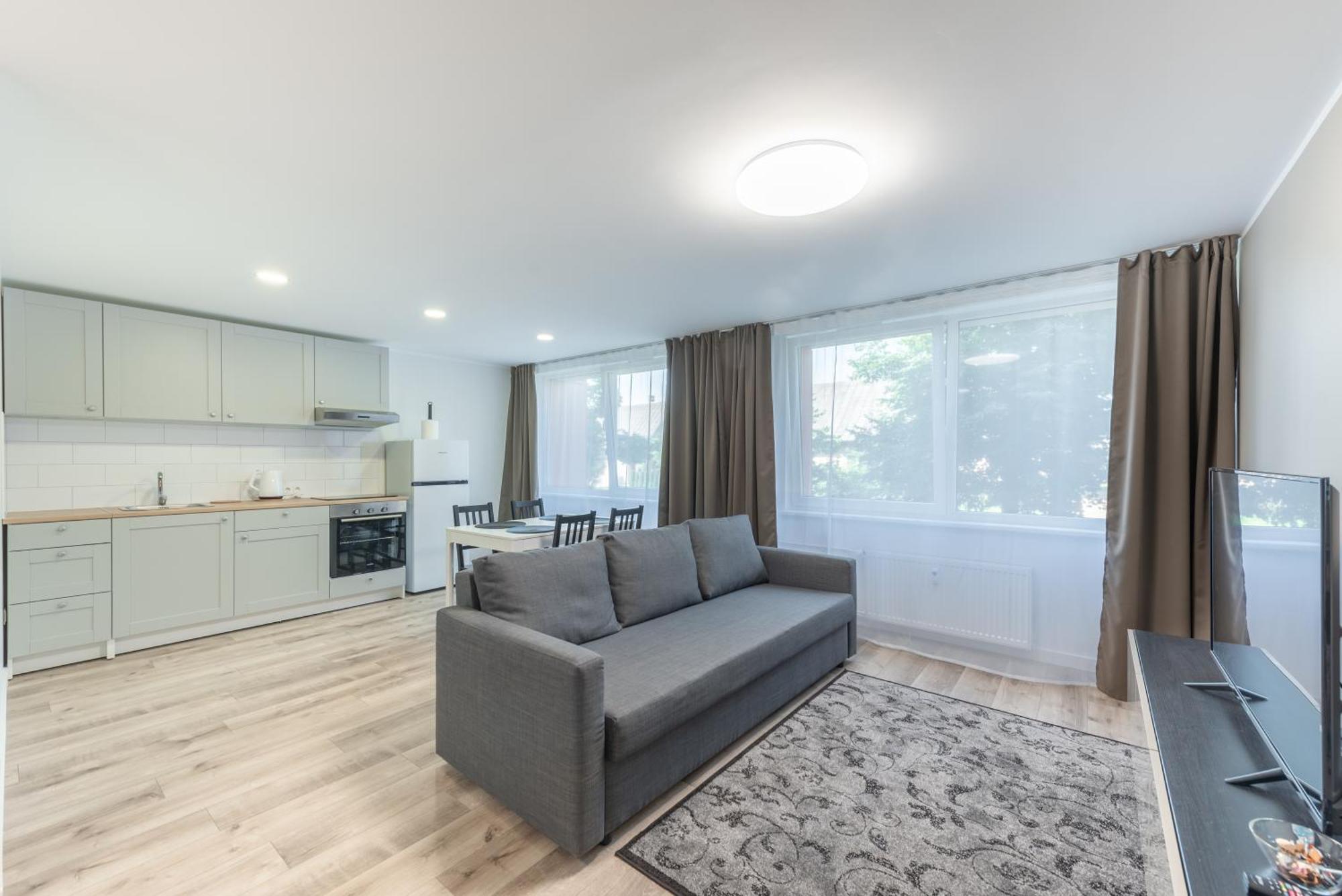 Stiklo Apartamentai Radziwiliszki 外观 照片